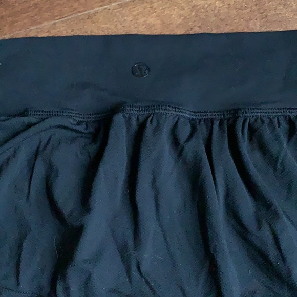 Lululemon Black Skort - Picture 2 of 3